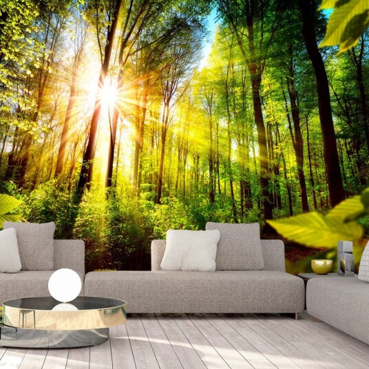 Fototapet Forest Hideout 200x140 - Artgeist sp. z o. o.