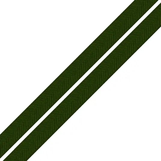 Mørebånd Kantbånd til leirbålskappe Kantbånd i ull ForestGreen Mørebånd Kantbånd til leirbålskappe Kantbånd i ull ForestGreen
