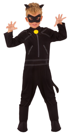 Rubies Classic Costume Cat Noir 128 cm