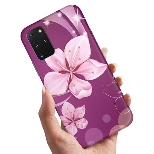 Samsung Galaxy S20 - Deksel/Mobildeksel Hvit Blomst