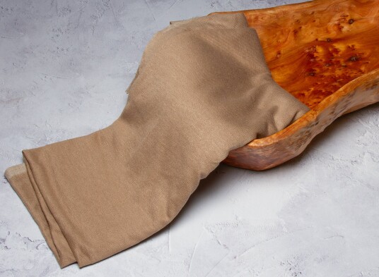 Pledd til underlag - Elastisk - 150x150 cm - Sepiabrunt