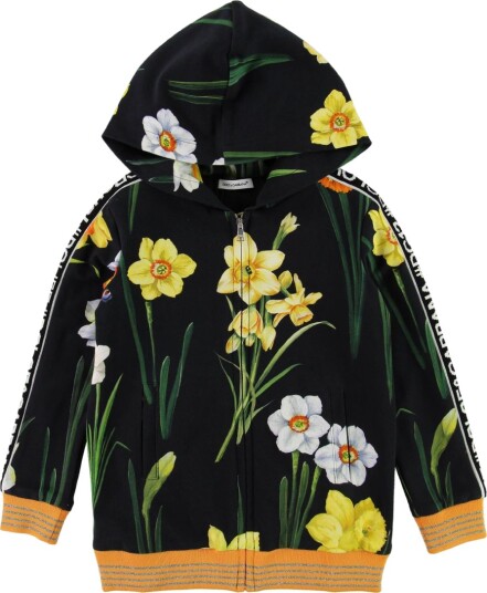 Dolce & Gabbana Cardigan Svart m. Blomster Dolce & Gabbana 5 år 110 Cardigan