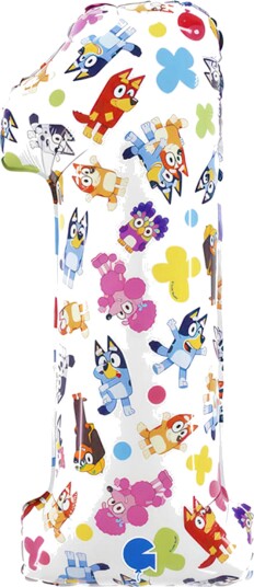 Ballongkungen Tallballong Bluey Tall 1 L241