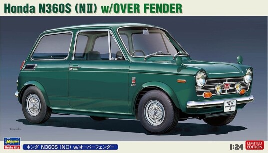Hasegawa 1/24 Honda N360S (NII) w/Over Fender Hasegawa 1/24 Honda N360S (NII) w/Over Fender