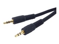MicroConnect High End - Lydkabel - ministereojakk hann til ministereojakk hann - 10 m