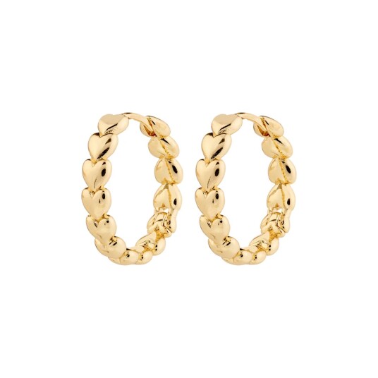 Pilgrim MAEVE hoops gullbelagt Pilgrim MAEVE hoops gullbelagt
