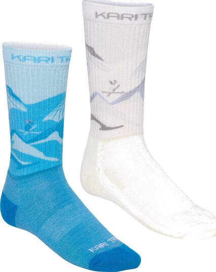 Kari Traa Women"s Puffin Sock 2-pack White 38-39