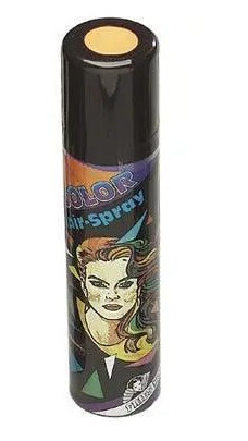 Bravehead Fries Hair Spray Color Orange 100ml
