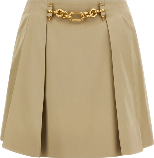 Balmain Dame Skjørt Beige S,