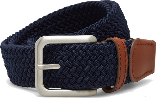 Jack & Jones Jacspring Woven Belt Jnr   Blue   70