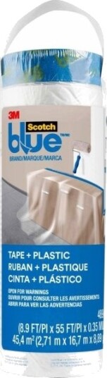 Scotch Blue™ Maskeringspapir Påfyllingsrull Transparent 270,0 Cm X 17,0 M 1 Rull