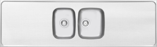 Contura 8090170 Oppvaskbenk vendbar to store oppvaskkummer 635 mm Kjøkken