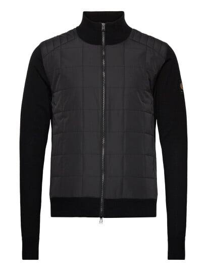 Belstaff Kelbrook  Zip Cardigan - Black - M