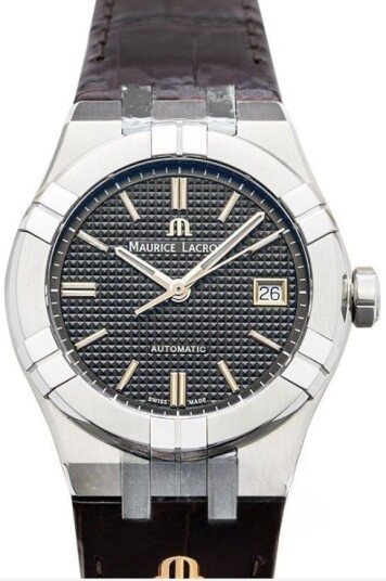 Maurice Lacroix Herreklokke AI6007 SS001 331 1 Aikon Grå/Lær Ø39 mm