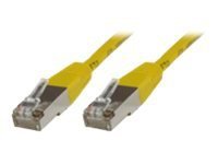 MicroConnect - Nettverkskabel - RJ-45 (hann) til RJ-45 (hann) - 1 m - FTP - CAT 6 - gul