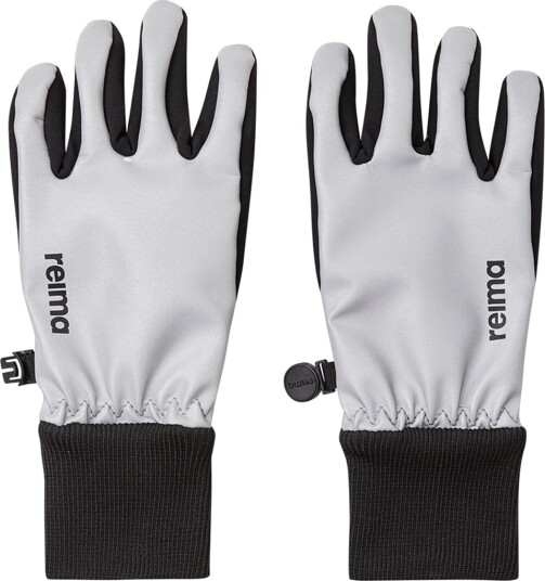 Reima Kids' Softshell Gloves Heippa Silver 8