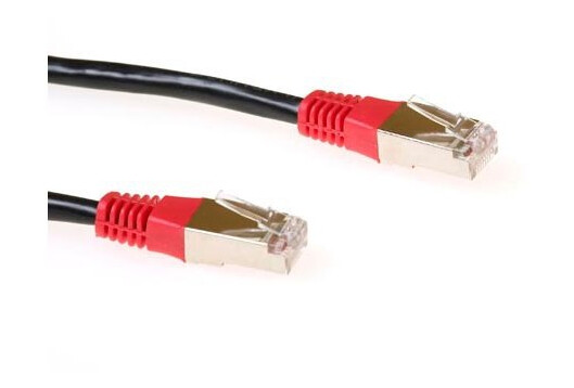 Act Cat5e Ftp Lszh Cross-Over (Ib5110) 10M 10M Svart Nettverkskabel (Ib5110)