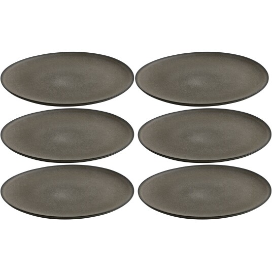 Aida RAW Frokosttallerken 23 cm Forest Brown 6 stk Aida RAW Frokosttallerken 23 cm Forest Brown 6 stk