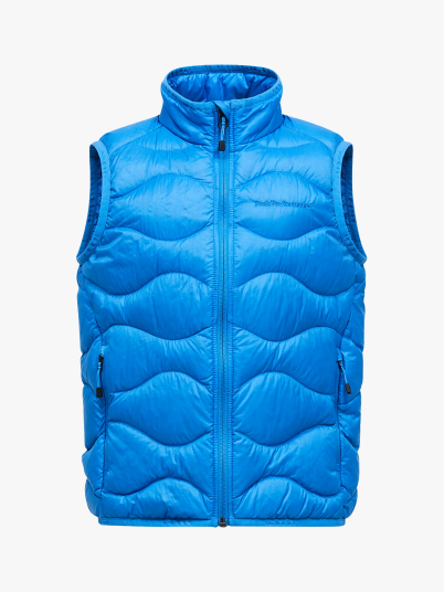 Peak Performance Junior Helium Down Vest Blå 170