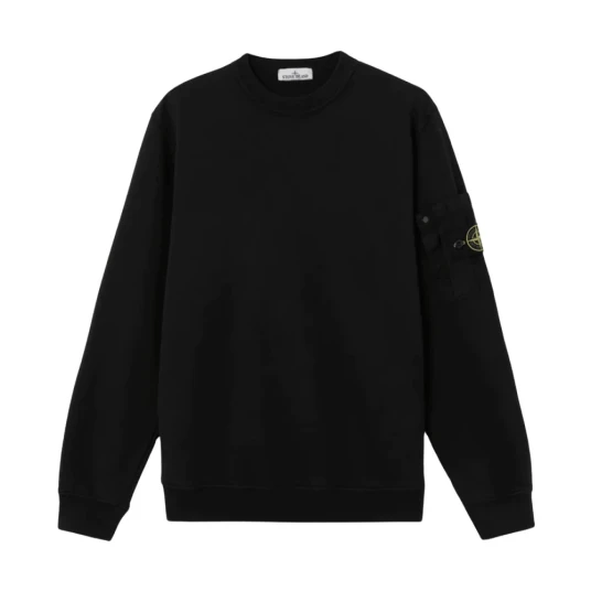 Stone Island, Herre, Gensere & Hettegensere, Svart, XL,