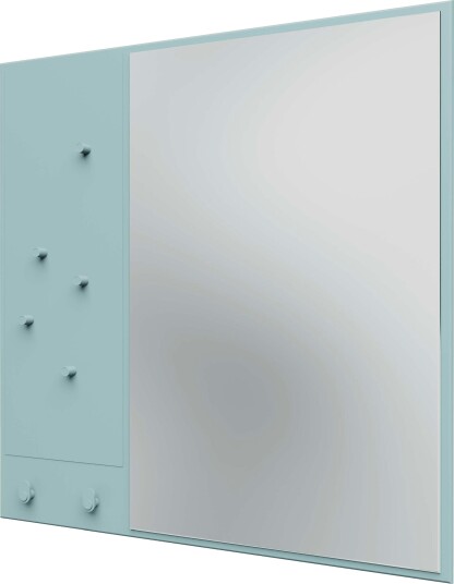 Memo Wall Mirror With Notice Board Flint Memo Wall Mirror With Notice Board Flint