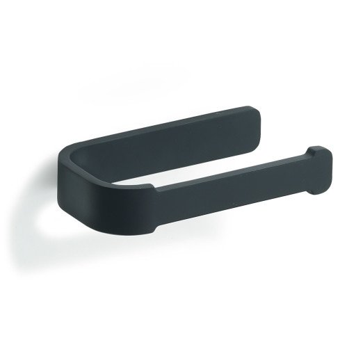 Hefe Outline toalettrullholder, matt sort Hefe Outline toalettrullholder, matt sort