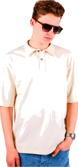 White Sand Herre Topper Beige M, White Sand Herre Topper Beige M,