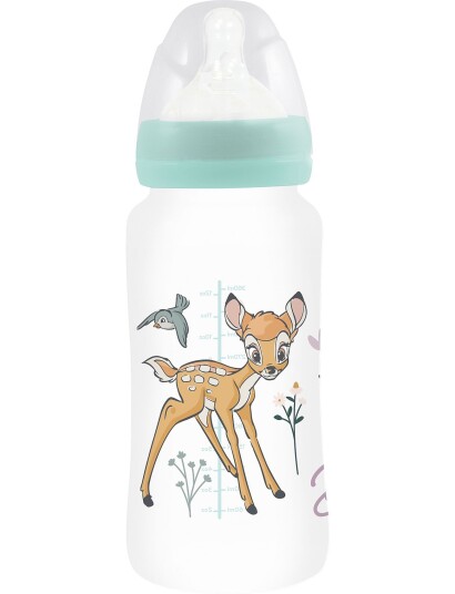 Klassikere Disney Classic 360 Ml Wideneck Flaske med Silikonesut - Rosa Klassikere Disney Classic 360 Ml Wideneck Flaske med Silikonesut - Rosa