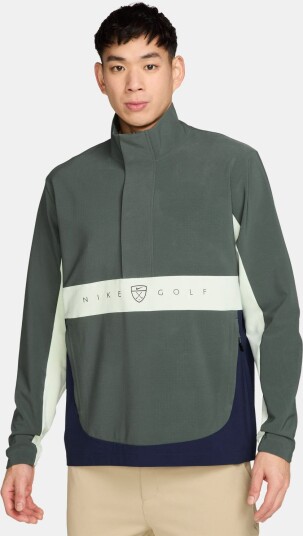 Nike M Repel Soft Shell Jacket Golfjakke herre Camo Green College Navy Black X Large