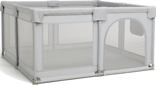 Beemoo Safe Space Lekegrind 130 x 130 Light Grey