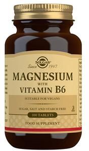 Solgar Magnesium + B6   100 tabl