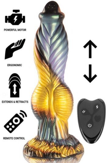 The Resurgence Of Pleasure Dildo Remote 26,5 cm The Resurgence Of Pleasure Dildo Remote 26,5 cm
