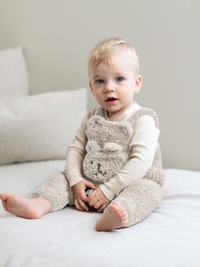 Garnius 24024 L Teddy bukse natur