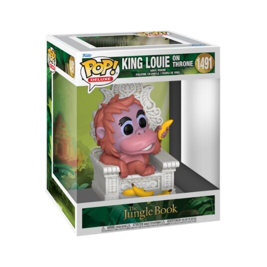 Funko Pop! Deluxe King Louie på Tronen - Samlefigur fra Jungle Book