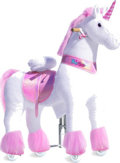 PonyCycle Ri Selv Enhjørning rosa M/L