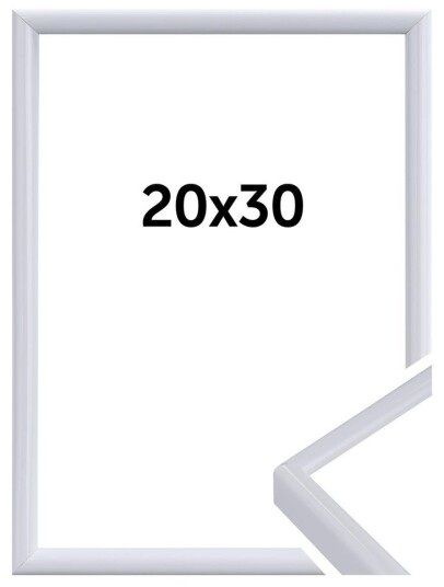 DÃRR New York Bilderamme Plast 20x30cm Hvit