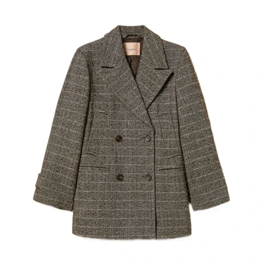Twinset Dame Frakker Brun S,