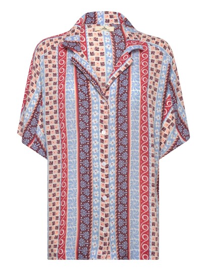 Rip Curl Ventura Viscose S/S Shirt   Multi/patterned   XL