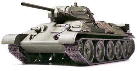 Tamiya 1/48 Russian Tank T-34/76 Model 1941 Cast Turret
