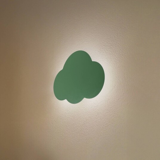Vegglampe Cloud TK Lighting dimbar Grønn Stue / spisestue Metall Ung stilretning