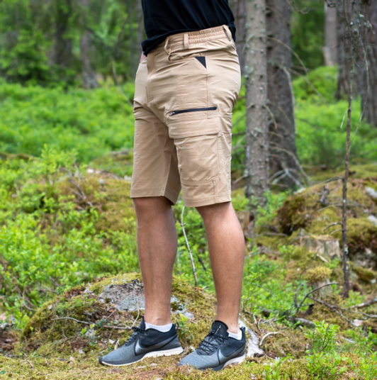 Breheim Lindbergtinden Shorts Herre Kahki