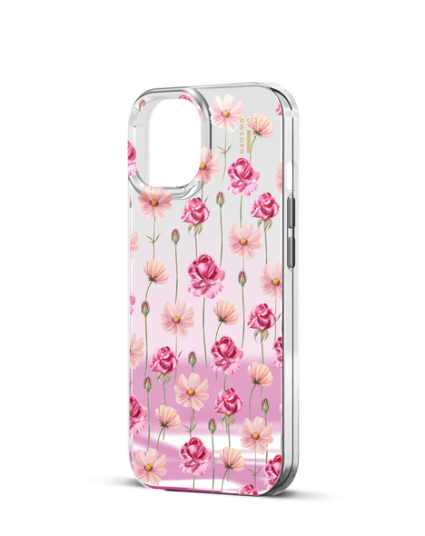 Ideal Of Sweden Mirror Case iPhone 16e Rose Blush Floral