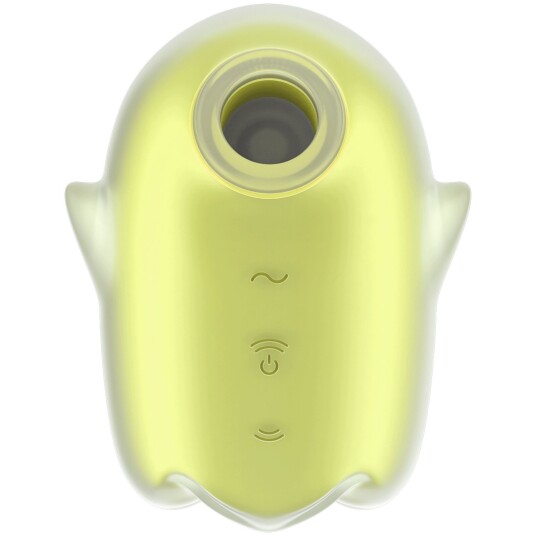 Satisfyer Glowing Ghost Lufttrykksvibrator - Gul