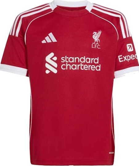 Adidas Liverpool FC 25/26 Hjemmedrakt Junior Strawberry Red 140 Adidas Liverpool FC 25/26 Hjemmedrakt Junior Strawberry Red 140