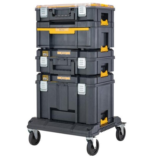DeWalt Verktøykasse Sett TSTAK DWST83495-1 På Tralle DeWalt Verktøykasse Sett TSTAK DWST83495-1 På Tralle