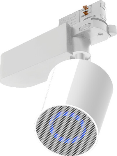 Bluetooth høyttaler for 3 fase skinner   Hvit 10W