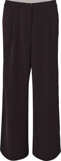 French Connection Vinnie Suting Side Piping Wide Leg Trouser Brown 36