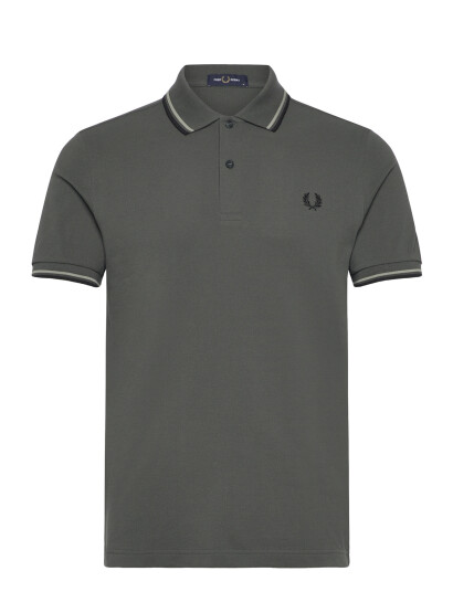Fred Perry Twin Tipped Fp Shirt Khaki green S
