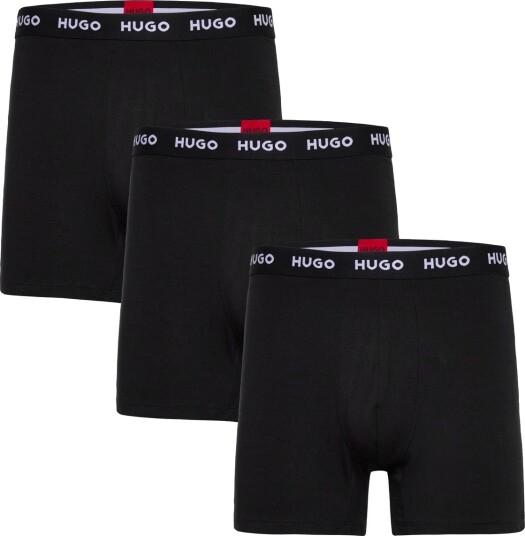 HUGO Boxerbr Triplet Pack   Black   XXL
