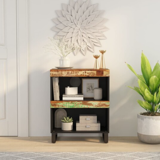 vidaXL Sideskap 60x33x75 cm gjenvunnet heltre